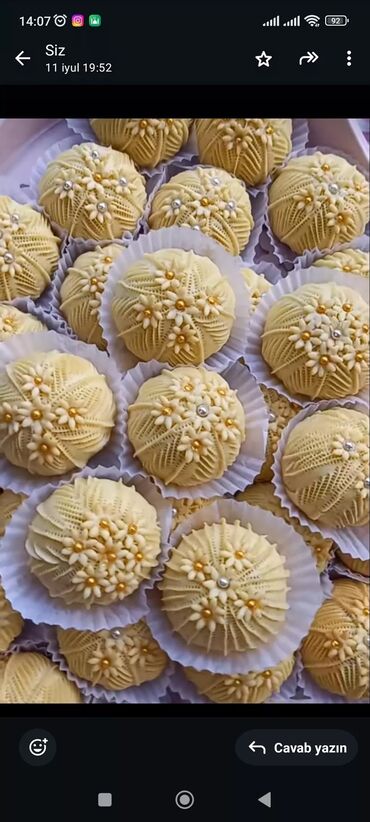 Un: Milli şirniyyatlar – əl işləri - Şəkərbura: Xəmir üzərində incə — 12