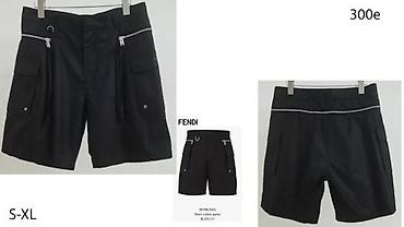 Bermude i šortsevi: Bermude i šortsevi Fendi, bоја - Crna — 9