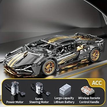 Игрушки: Конструкторы Lamborghini в масштабе 1:14 1200 деталей 🔥 с Led — 8
