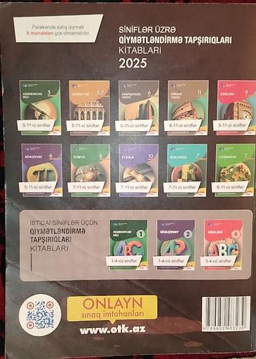 Digər məktəb dərslikləri: 9-cu sinif kitabları satılır Hamısı təzə kimidir Set şəklində alan — 15