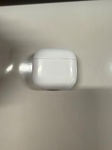 airpods: İşlənmiş Simsiz (Bluetooth) Qulaqcıqlar, Apple, rəng - Ağ — 2