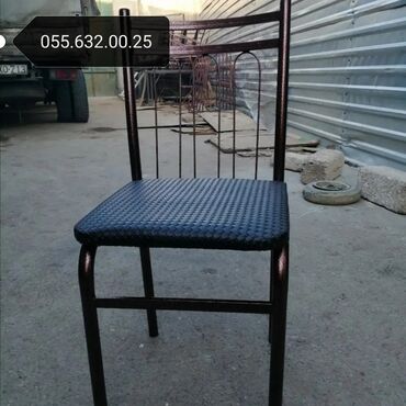 Sifarişlə masa və oturacaq dəstləri: Stollar, Stullar, Masalar, Oturacaqlar, Kafe və cayxana üçün stol stul — 27