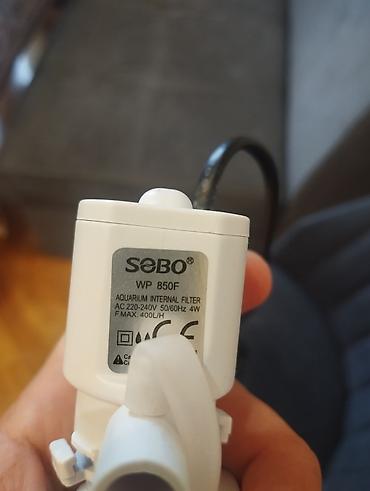 hava kompresoru satilir: Sobo firmasının 3 gün işlənmiş akvarium filteri satılır. Demək olar — 2