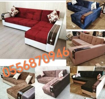 divan mobilya: Угловой диван, Новый, Раскладной, С подъемным механизмом, Ткань, Бесплатная доставка в черте города