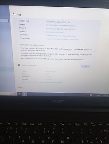 90 fps tabletler: Acer Extensa 215-31 Notbuk - Ekran: 15.6" (HD), nazik çərçivəli — 5