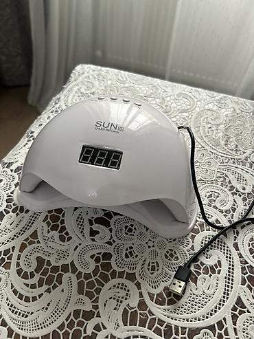 ağ lak: SUN UV/LED Dırnaq Lampası - Model: SUN (UV/LED Nail Lamp) – üst — 1