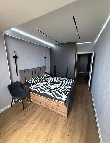 Продажа квартир: 2 комнаты, 62 м², Кок-Жар мкр Элитка, 9 этаж, Свежий ремонт — 9