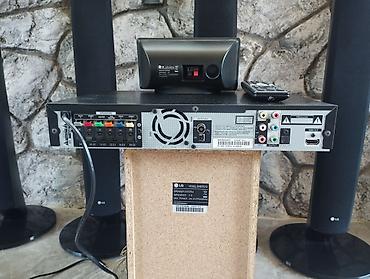 Musiqi mərkəzləri: LG ev kinoteatrı 5.1 kanal Komplekt: - 4 ədəd hündür “tower” ön/arxa — 12
