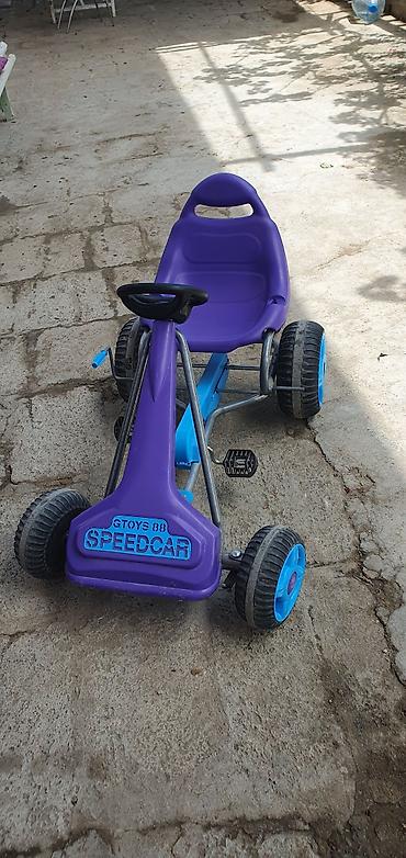 stranger things lego: Uşaq pedallı qokart – GTOYS 88 SPEEDCAR - Rəng: bənövşəyi/göy — 2