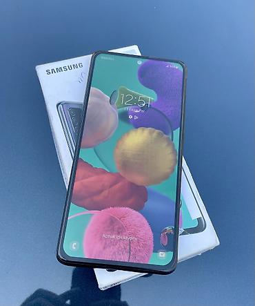 samsung s7 tab: Samsung Galaxy A51, 128 GB, rəng - Boz, Barmaq izi, İki sim kartlı, Face ID — 1