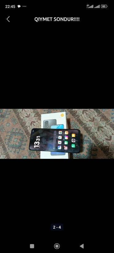 xiaomi redmi 11: Xiaomi Redmi Note 11, 128 GB, 
 Barmaq izi, Face ID