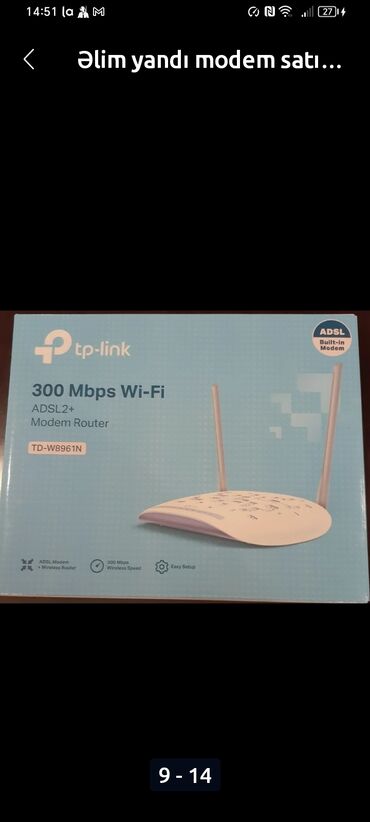 tp link 3 antenli modem: Modem Satılır Təcili Kim isdiyirsə zəng eləsin ödənişli çatdırılma var