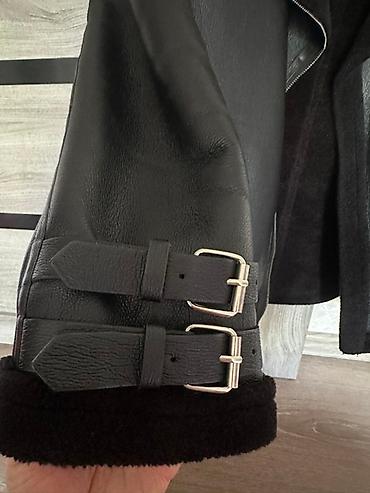 Кожаные куртки: Кожаная куртка, Классическая модель, Экокожа, С утеплителем, Стандарт — 3