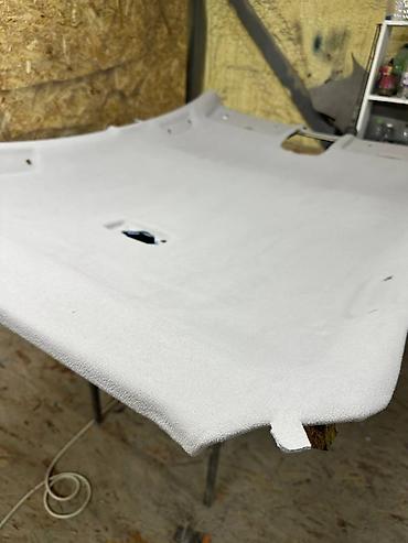 Работы по обшивке: Перетяжка потолка автомобиля и элементов потолочной обивки - Полный — 9