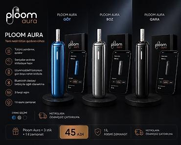 aura roboclean: Ploom Aura – yeni nəsil tütün qızdırıcı - Bluetooth dəstəyi: mobil — 1