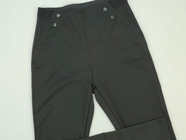 czarne legginsy push up: Material trousers, Beloved, L (EU 40), condition - Very good