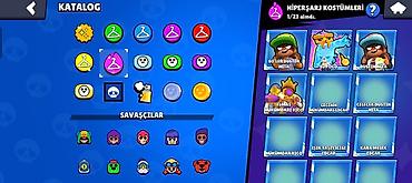 sexsi geyim: Brawl Stars hesabı – yüksək trofeyli və zəngin kontentli - Kupa yolu — 9