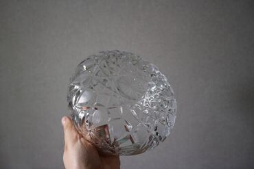 Вазы: Винтажные хрустальные вазы ( нюанс: у каждой скол на горлышке) — 23