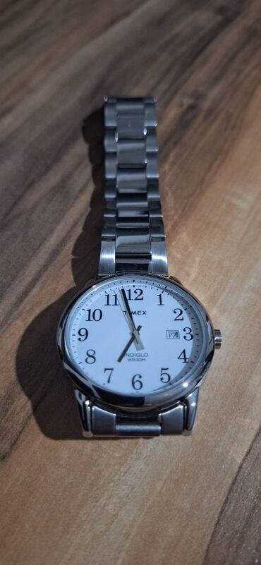 klassik koynekler: Наручные часы, Timex, цвет - Белый