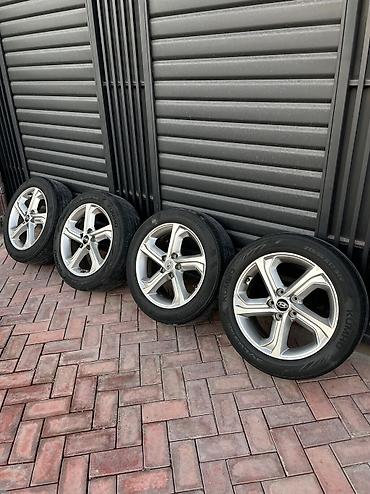 шины саната: Литые Диски R 17 Hyundai, Комплект, отверстий - 5, Б/у — 3