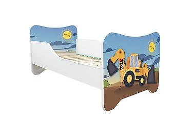 satovi rs: Dečiji krevet za dečake 160×80 cm – Happy Kitty Excavator Šifra — 2