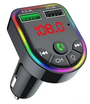 Audio oprema za auto: Gembird 3‑in‑1 CarKit FM transmiter sa handsfree funkcijom - — 2