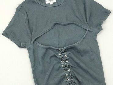 spódniczka czarne bershka: T-shirt, S (EU 36), condition - Very good