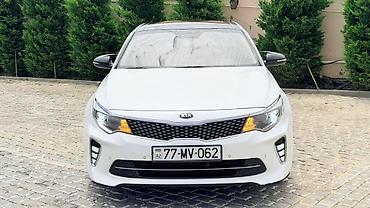 Kia: Kia K5 (Optima) sedan – ağ rəng, AZ 77-MV-062 nömrə nişanı ilə — 5