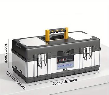 iş alətləri: SHIDELI High-Grade Tools Box – alət çantası - Ölçülər: 40 x 19.5 x 18 — 2