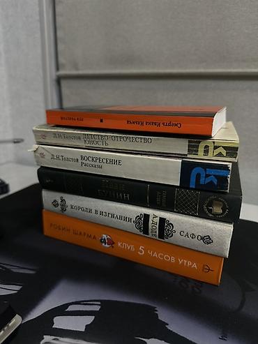 Китептер жана журналдар: Набор книг (6штук) — художественная классика и нон-фикшн: - Лев — 2