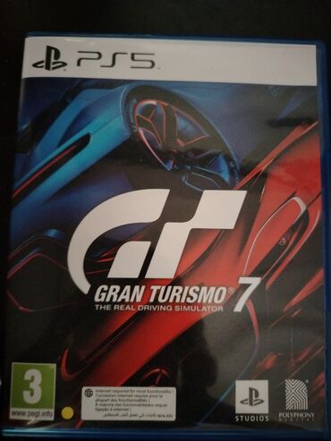 Игровые диски и картриджи: PS5 GRAN TURİSMO oyun diski. Heç istifadə olunmuyub. 1 dəfə belə