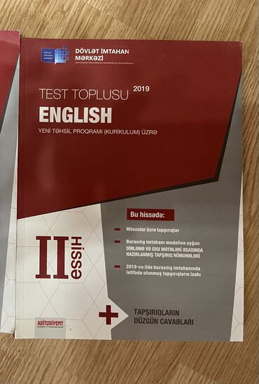 ingilis dili dinleme ve oxu: İngilis dili Test Toplusu