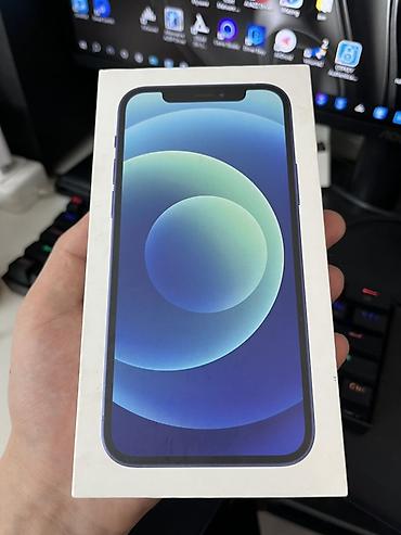 Apple iPhone: IPhone 12, Б/у, 64 ГБ, Синий, Коробка — 10