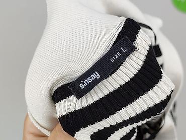 sweter czarny: Sinsay, Sweter damski, rozmiar L — 4