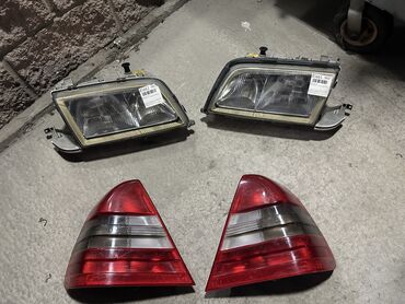 освещения: Комплект стоп-сигналов Mercedes-Benz 1999 г., Б/у, Оригинал, Япония