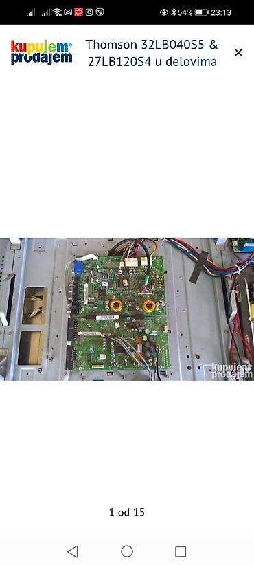 Aksesoari za TV i video: Thomson 32LB040S5 i 27LB120S4 – prodaja u delovima Dostupne — 2