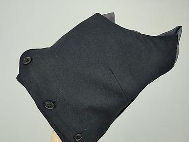 basic t shirt oversize: Męska kamizelka garniturowa w kolorze antracytowym - Krój: klasyczny — 5