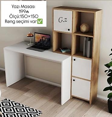 Ev üçün digər mebel: *Yazı masası ✨️ 199Azn* ✔️İstehsal Rusiya Laminat 18/lik qalinliqda — 1