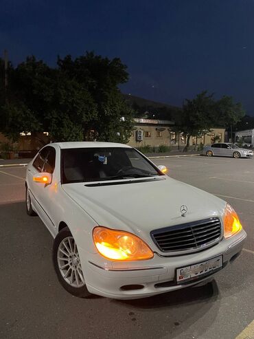 мерс 100000: Mercedes-Benz S-Class: 2000 г., 5 л, Автомат, Бензин, Седан