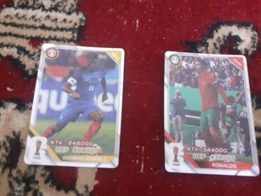 Kolleksiya kartları: Futbol kolleksiya kartları dəsti - Müxtəlif dizaynlarda, rəngli və — 7