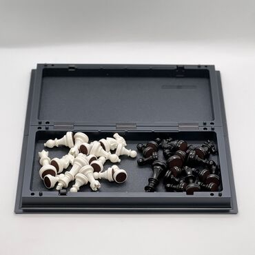 Шахматы: Шахматы магнитные. Магнитный классический шахматный набор среднего — 4