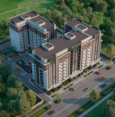 квартира джал аренда: 3 комнаты, 83 м², Элитка, 3 этаж, ПСО (под самоотделку)