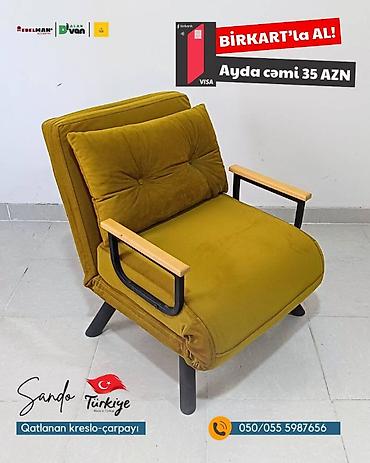 Kreslolar: Yeni, Kreslo-kravat, Parça, Kredit var, Çatdırılma yoxdur — 6