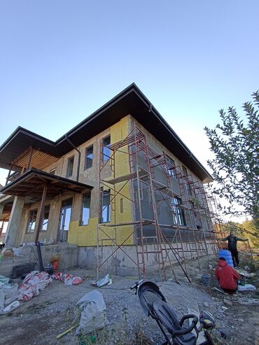 Фасадные работы: Утепление фасада | Молдинг | Декоративный кирпич, Жидкий травертин | Пенопласт, Базальт, Penoplex Больше 6 лет опыта — 11