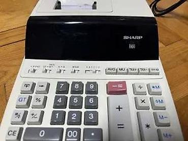 Druga oprema za računare i laptopove: Štampač-kalkulator Sharp EL-2607PG – 12-cifreni poslovni kalkulator sa — 16