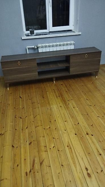 embawood tv stendler: Yeni, Düz TV altlığı, Polkalı, Laminat, Azərbaycan — 2