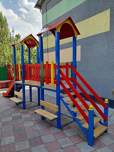 Детские горки: Горки и комплексы для детских площадок, пластик металл дерево на — 28