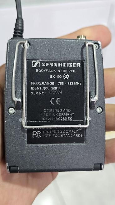 islenmis qaz peci: İşlənmiş Radio Mikrofon Sennheiser, Rayonlara çatdırılma — 8