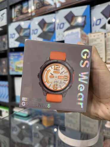 манитор для фит: Gs FENIX 8 Высококлассные Смарт-часы Garmin наружные спортивные