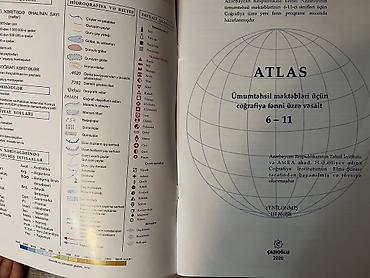 atlas pdf: Atlas 6-11-ci sinif 🏷️5 azn ✅İstifdə olunmayıb, yenidir ✅Üzərində — 2